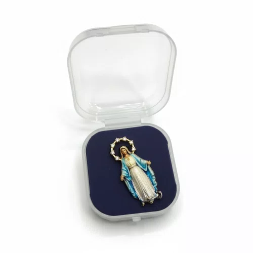 Broche de Metal Nossa Senhora Das Graças - 6 Unidades