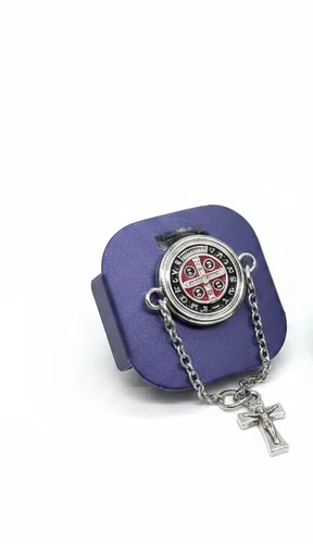 Broche de Metal São Bento - 6 Unidades