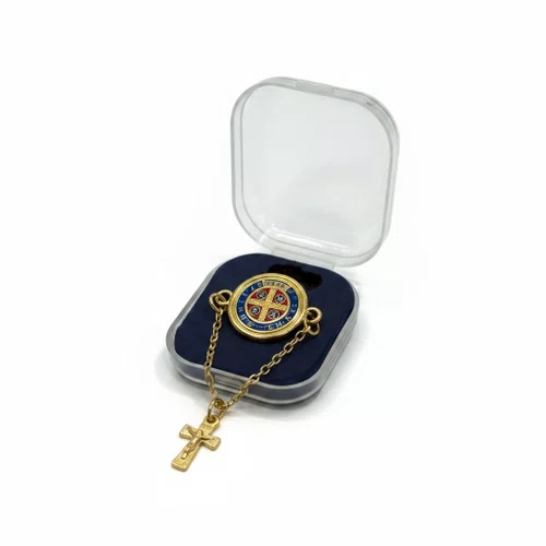 Broche de Metal São Bento - 6 Unidades