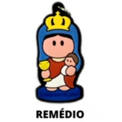 Cl1 Chaveiro De Borracha Remédio - 10 Unidades