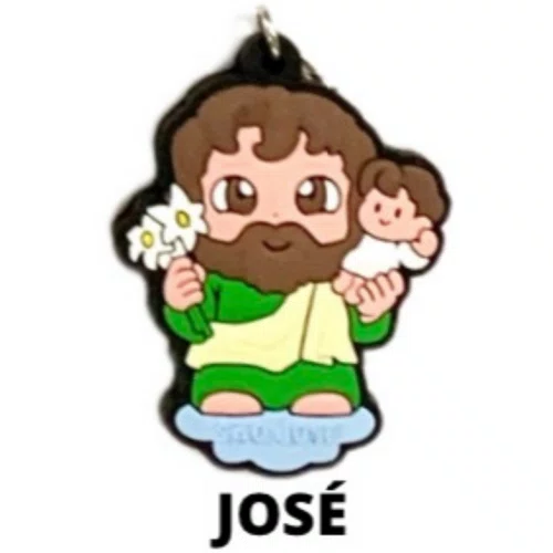 Cl2 Chaveiro De Borracha José - 10 Unidades