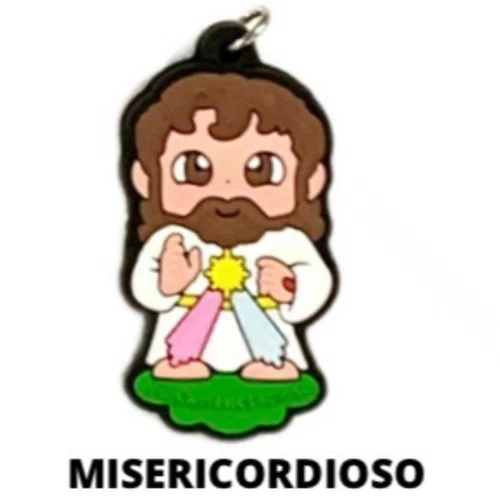 Cl2 Chaveiro De Borracha Misericordioso - 10 Unidades