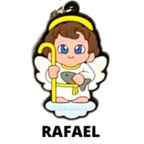 Cl2 Chaveiro De Borracha Rafael - 10 Unidades