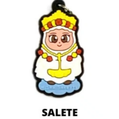 Cl2 Chaveiro De Borracha Salete - 10 Unidades