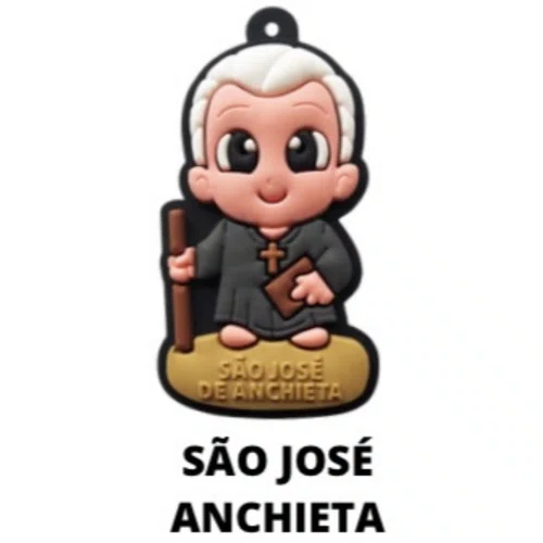 Cl2 Chaveiro De Borracha São José Anchieta - 10 Unidades