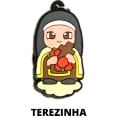 Cl2 Chaveiro De Borracha Terezinha - 10 Unidades