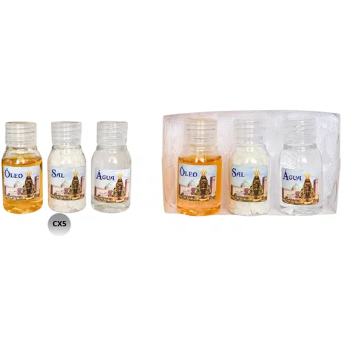 Kit Devoção: Água + Sal + Óleo