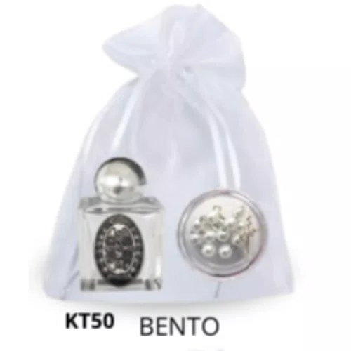 Kit Porta Água Benta + Porta Terço + Dezena - Bento
