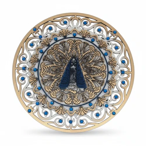 Mandala De Nossa Senhora Aparecida  P - Branca