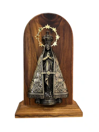 Nossa Senhora Aparecida De Madeira Fundição G