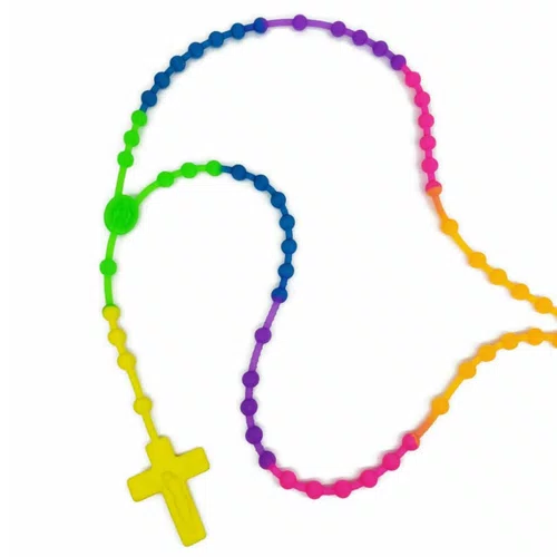 Terço de Silicone Colorido