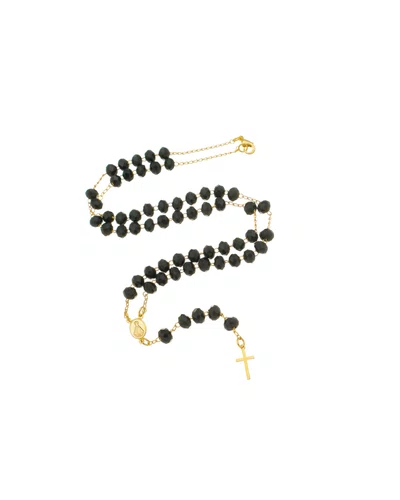 Terço Pescoço Cristal - Preto