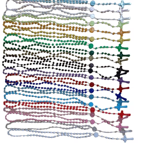 Terço Plástico Sortidos - 12 unidades