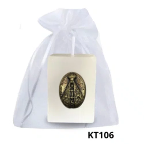 Vela Decorativa Santos KT106 - Prata