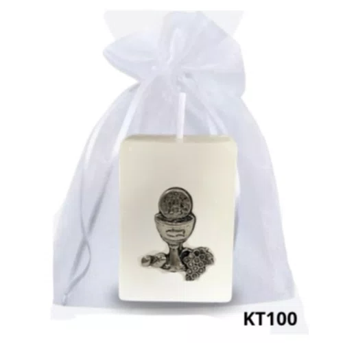 Vela Decorativa Santos KT100 - Prata