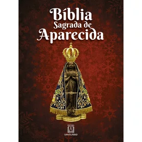 Bíblia Sagrada de Aparecida Capa Vermelha