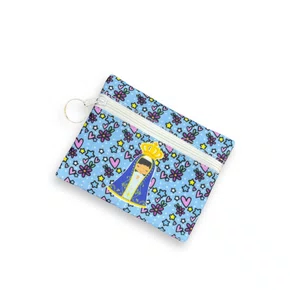 Bolsinha de Pano - Aparecida Flor Roxo