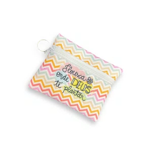 Bolsinha de Pano - Floresça