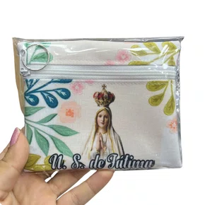 Bolsinha de Pano - N.S de Fátima