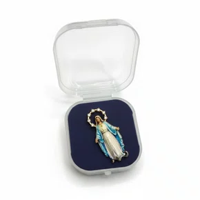 Broche de Metal Nossa Senhora Das Graças - 6 Unidades