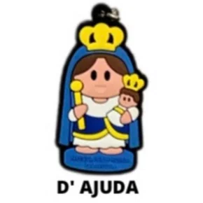 Cl1 Chaveiro De Borracha D'Ajuda - 10 Unidades