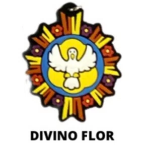 Cl1 Chaveiro De Borracha Divino Flor - 10 Unidades