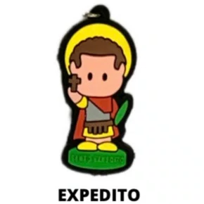 Cl1 Chaveiro De Borracha Expedito - 10 Unidades