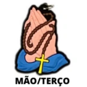 Cl1 Chaveiro De Borracha Mão/Terço - 10 Unidades