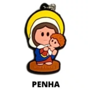 Cl1 Chaveiro De Borracha Penha - 10 Unidades