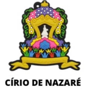 Cl2 Chaveiro De Borracha Círio de Nazaré - 10 Unidades