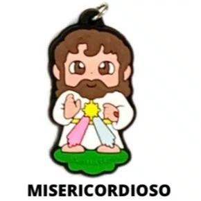 Cl2 Chaveiro De Borracha Misericordioso - 10 Unidades