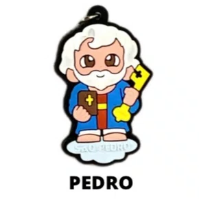 Cl2 Chaveiro De Borracha Pedro - 10 Unidades
