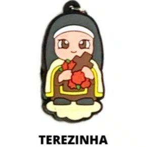 Cl2 Chaveiro De Borracha Terezinha - 10 Unidades