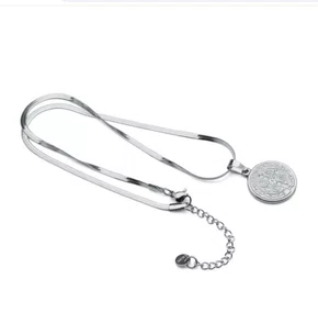 Corrente aço Inoxidável Grossa Prata Laminada São Bento