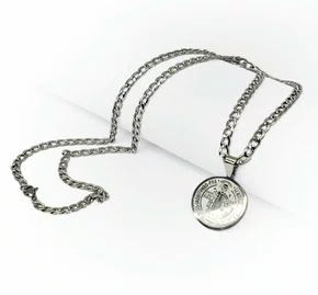 Corrente aço Inoxidável Grossa São Bento- Prata