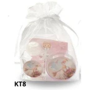 Kit Batismo: Porta Água + Porta Terço com Dezena - KT8