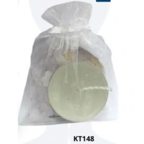 Kit Batismo: TAG + Vela Rechaud - Branco