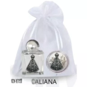 Kit Porta Água Benta + Porta Terço + Dezena - Italiana