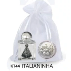 Kit Porta Água Benta + Porta Terço + Dezena - Italianinha