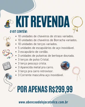 Kit Revenda Artigos Religiosos