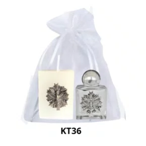 Kit Vela Quadrada Santos + Porta Água Benta - KT36