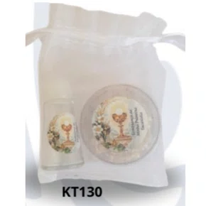 Lembrança Primeira Eucaristia: Porta Água + Tercinho - KT130