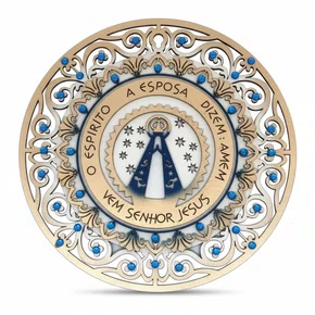 Mandala De Nossa Senhora Aparecida Nicho P - Branca