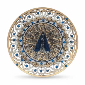 Mandala De Nossa Senhora Aparecida  P - Branca