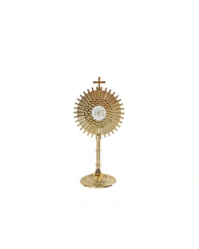 Ostensório Metal Dourado M - 6 unidades