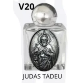 Porta água Benta Judas Tadeu Vidro P - 10ml