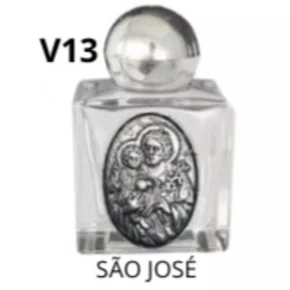 Porta água Benta São José Vidro P - 10ml