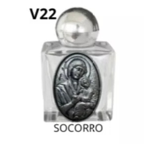 Porta água Benta Socorro Vidro P - 10ml