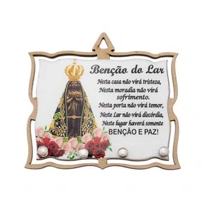 Porta Chaves Resinado Nossa Senhora Aparecida