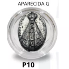Porta Terço Acrílico + Mini Tercinho - Aparecida G